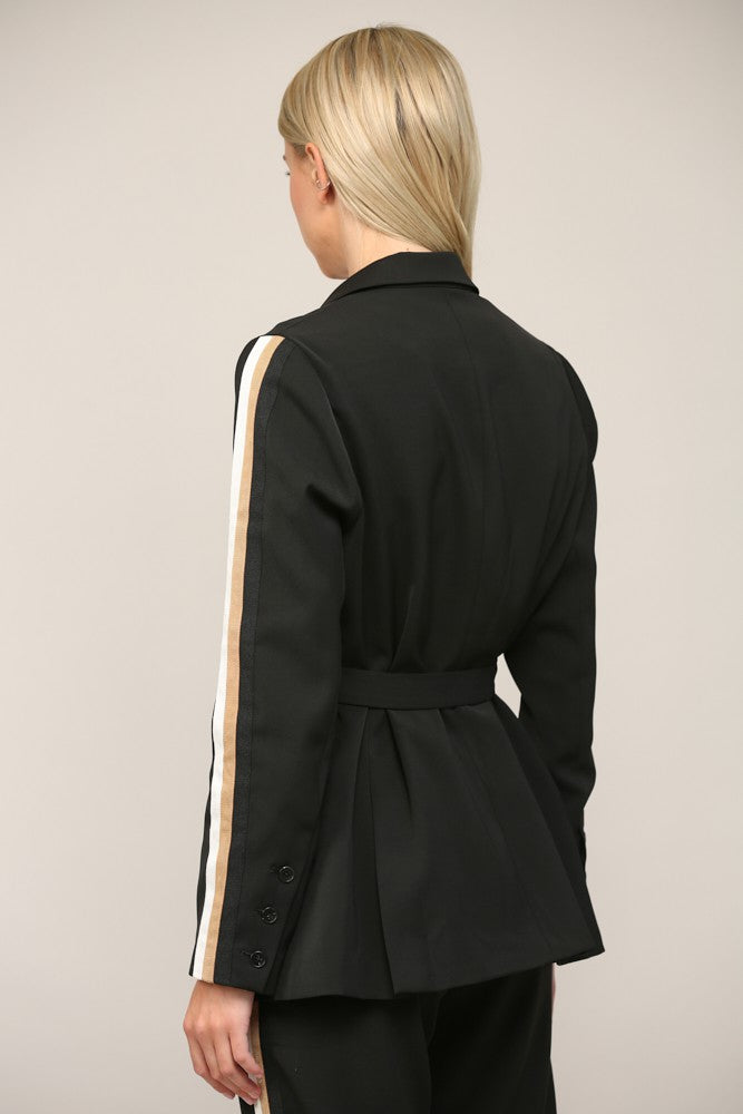 TWILL TRIM JACKET