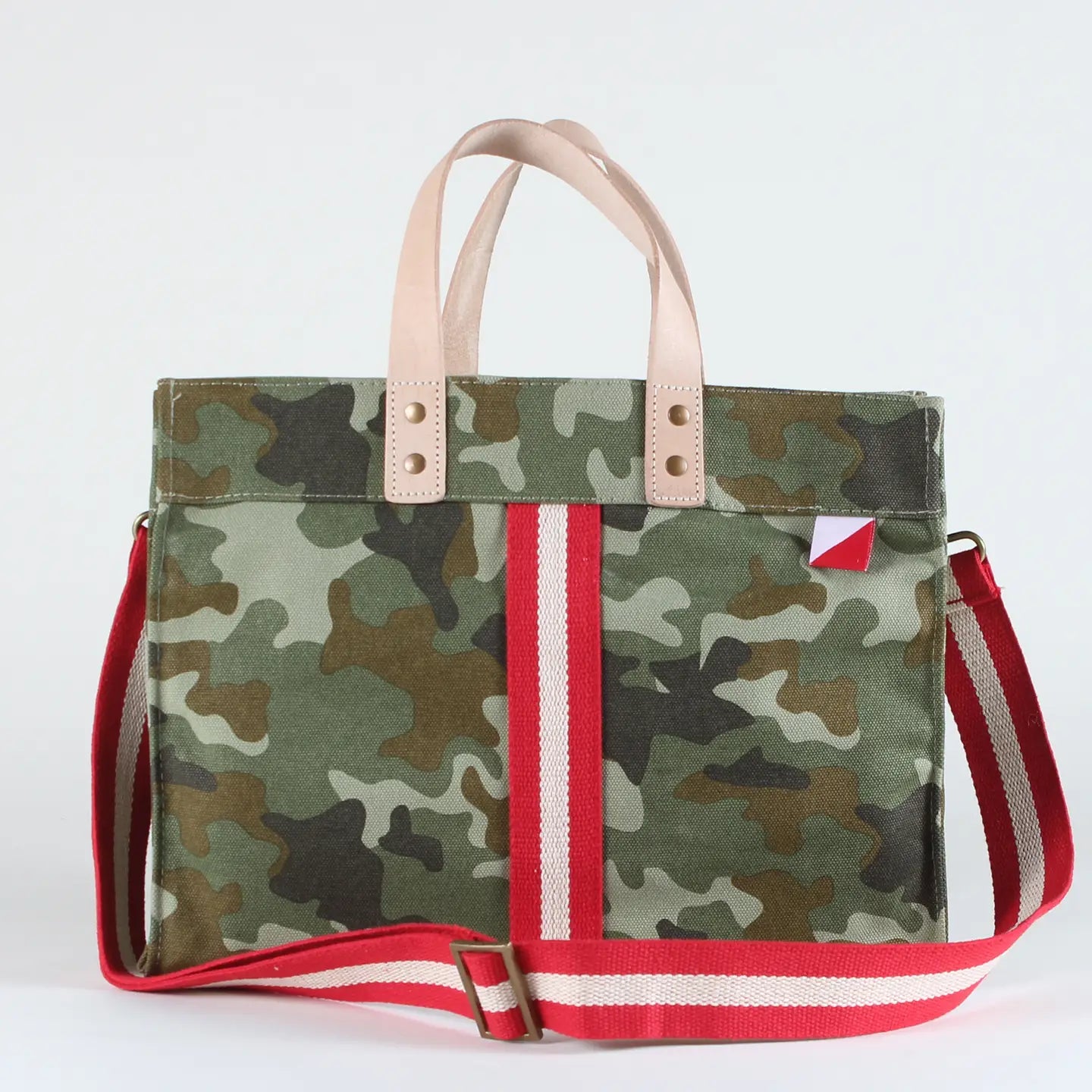 CAMO CANVAS TOTE