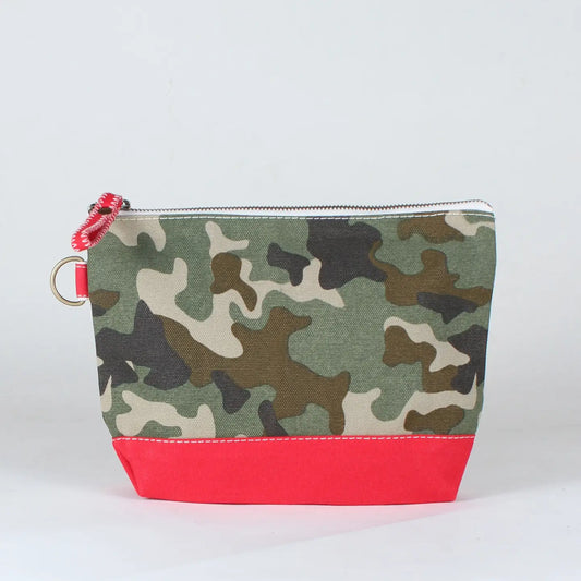 CAMO CANVAS POUCH