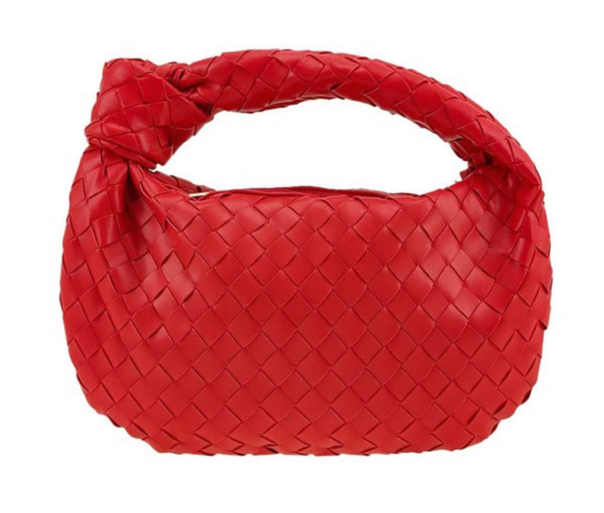 SMALL TEXTURED HANDBAG