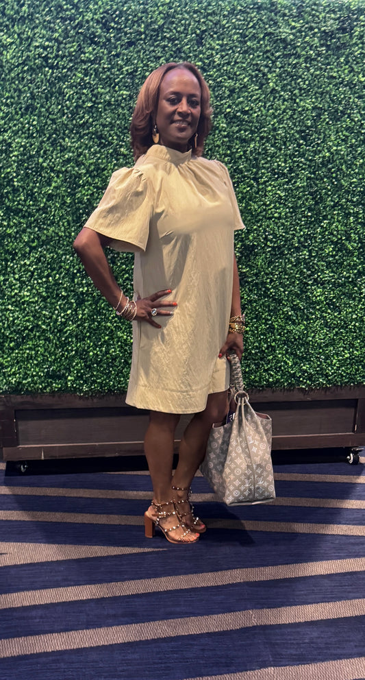 A-LINE DRESS