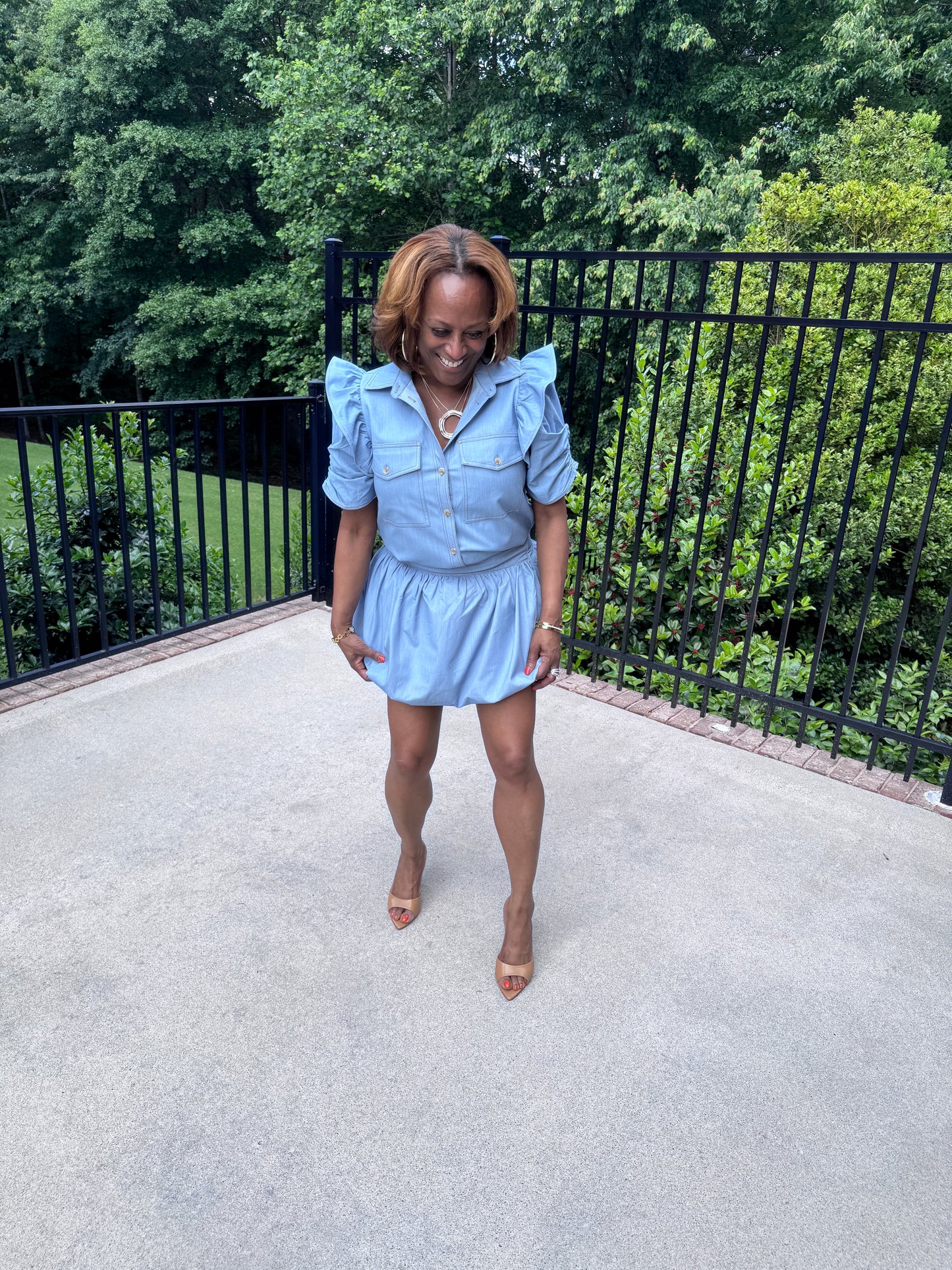 BALLOON SKORT