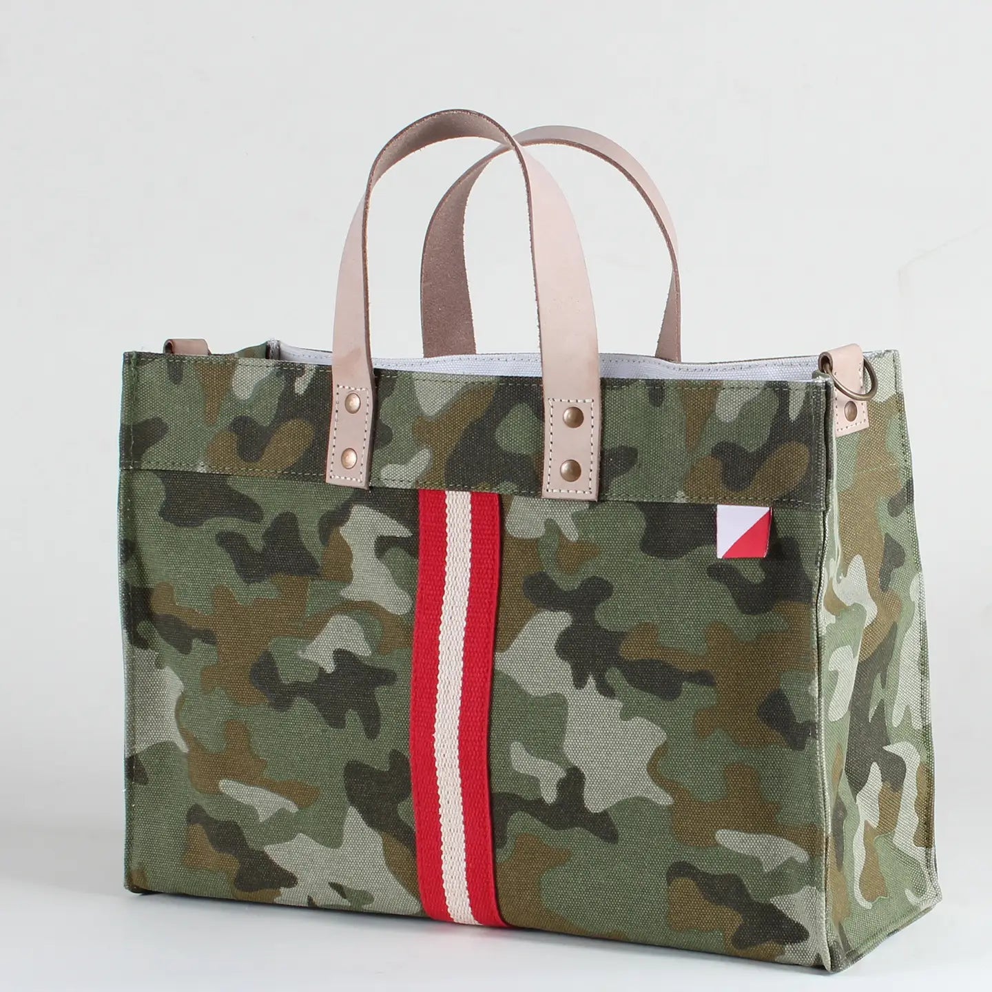 CAMO CANVAS TOTE