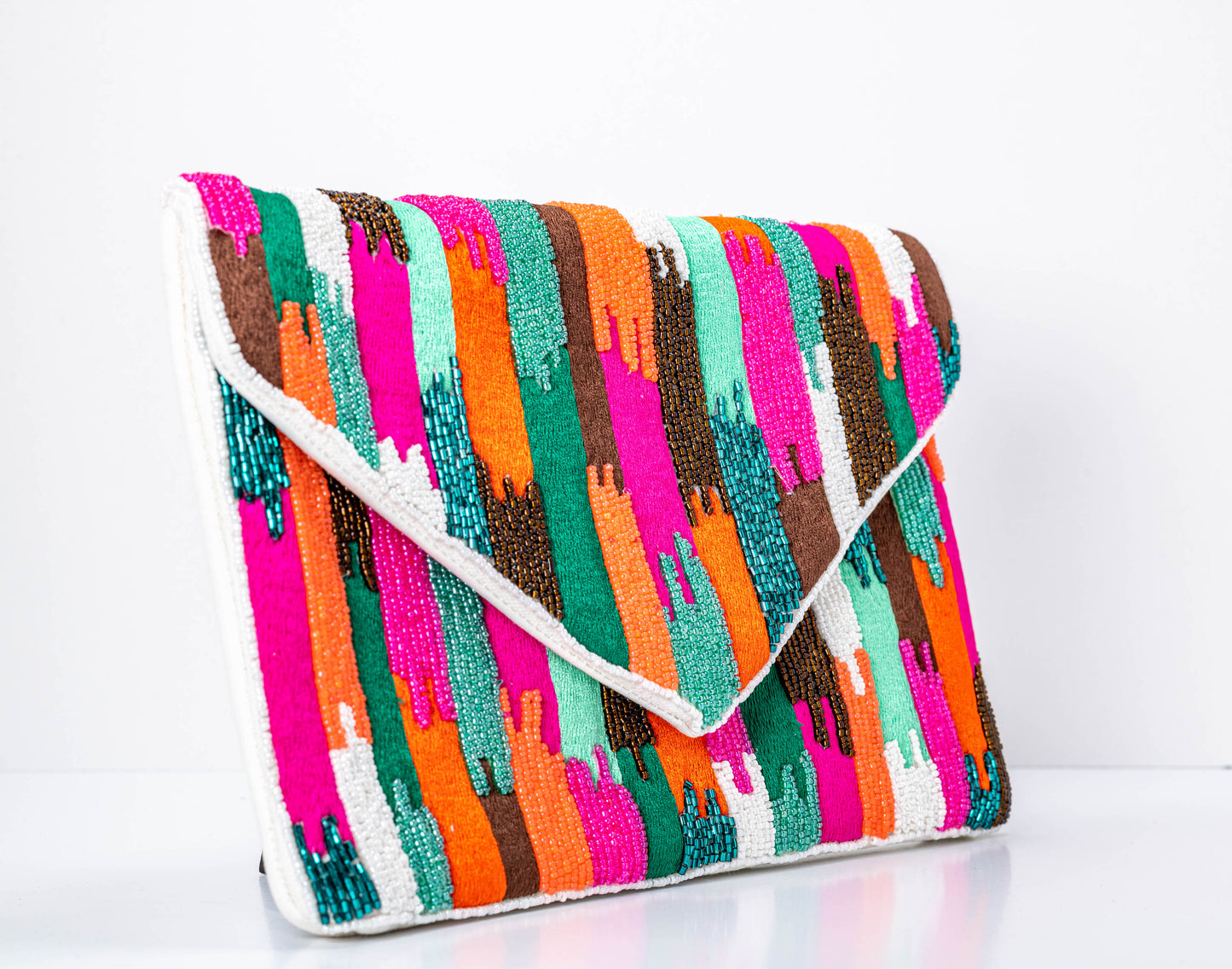 CLUTCH PURSE MULTI-COLOR