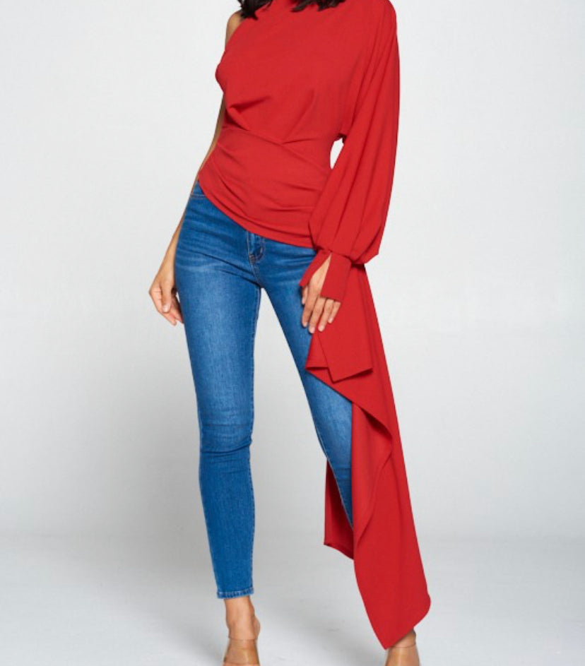 DIVA DRAPE TOP