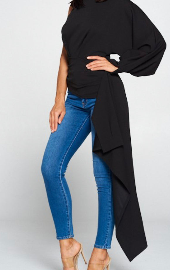 DIVA DRAPE TOP