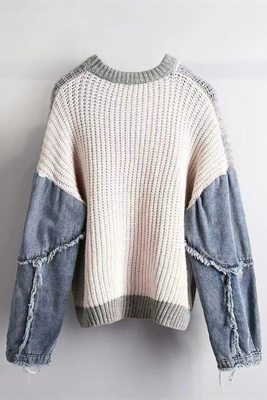 JEAN KNIT SWEATER